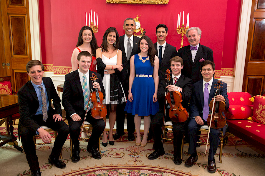 Winners of the 2018 Georgetown University Orchestra Concerto Competition